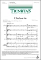 If You Love Me SATB choral sheet music cover